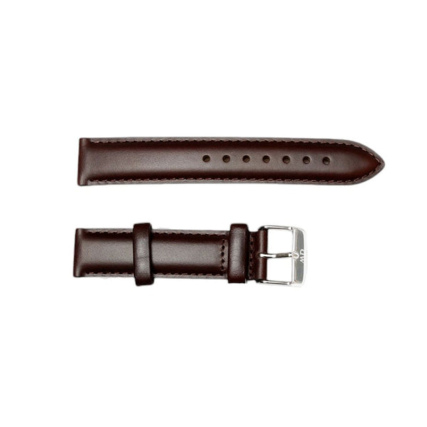 ダニエルウェリントン DANIEL WELLINGTON 替えベルト腕時計用 ラグ幅18mm dw00200056 レザー ブラウン